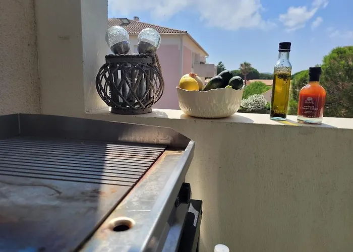T1 Climatise Avec Terrasse & Acces Piscine * Le Lavandou