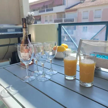 T1 Climatise Avec Terrasse & Acces Piscine 公寓 *